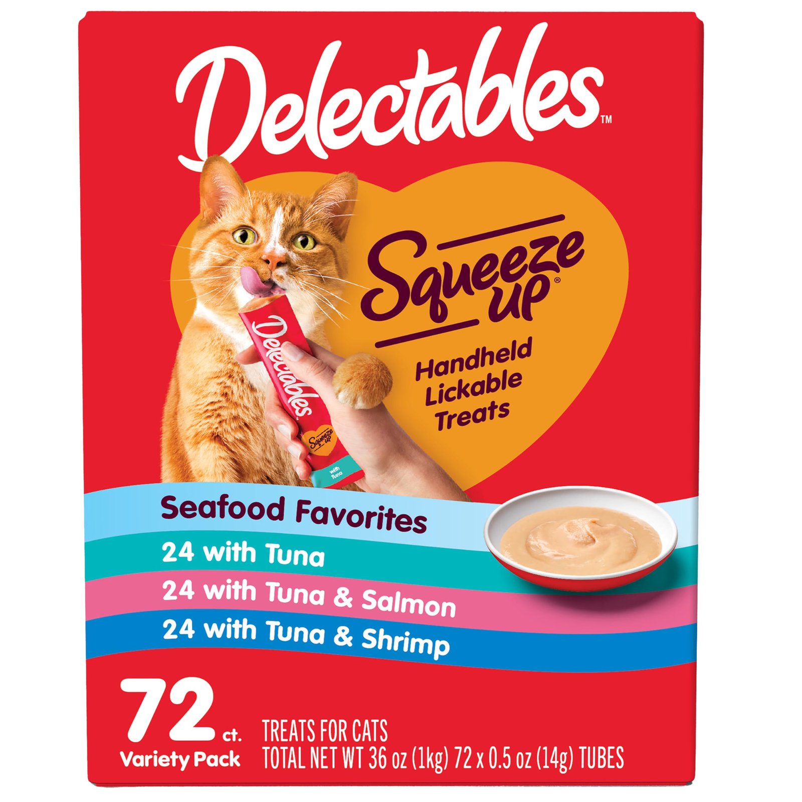 Version 1.0.0 Delectables Squeeze Up Seafood Variety Pack - Image 1